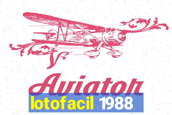 lotofacil 1988