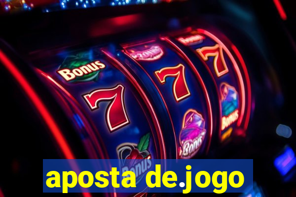 aposta de.jogo