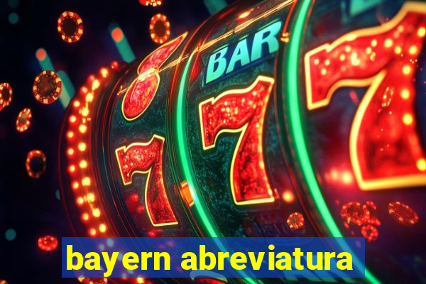 bayern abreviatura