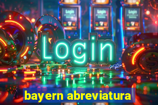 bayern abreviatura