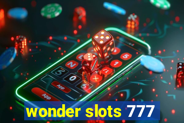 wonder slots 777