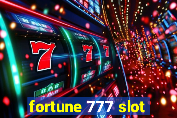 fortune 777 slot