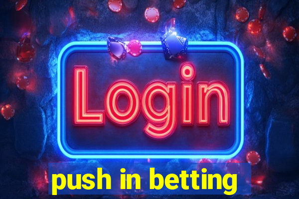 push in betting