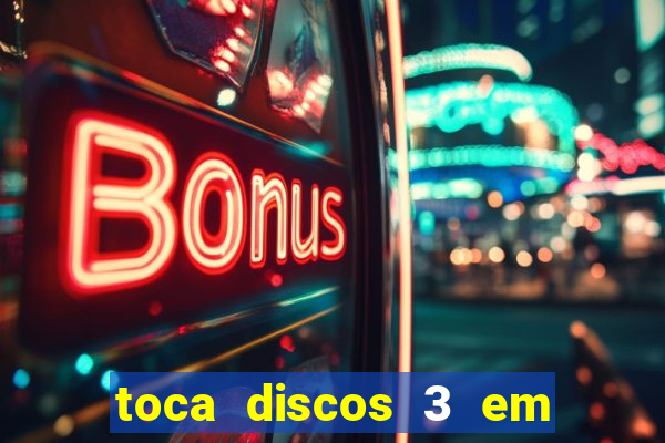 toca discos 3 em 1 antigo